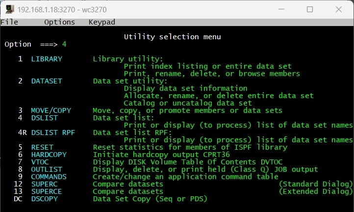 Mainframe Operations